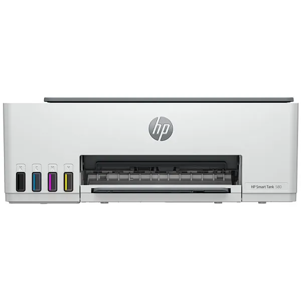 Foto do Produto Impressora Multifuncional HP Smart Tank 580 com Wi-Fi 100 - 240 V ~ 50/60Hz - Branco/Cinza