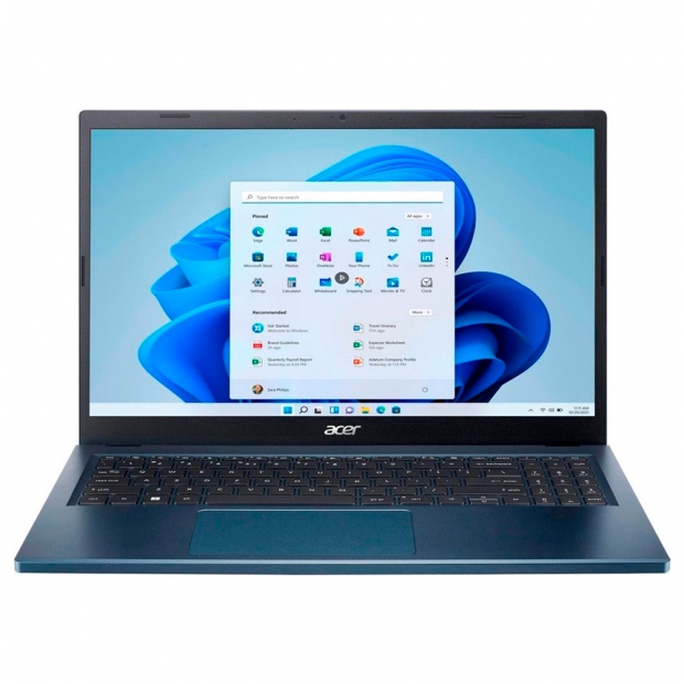 Foto do Produto Notebook Acer Aspire 3 15 A315-24PT-R90Z, AMD RYZEN 5 7520U 2.8GHZ (4.30GHZ), 8GB RAM, 512GB SSD, Tela 15.6" Full HD, Windows 11 Home, Inglês, Steam Azul