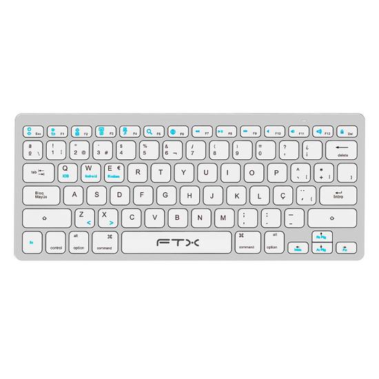 Foto do Produto Teclado FTX B1000 Ultra Slim Bluetooth