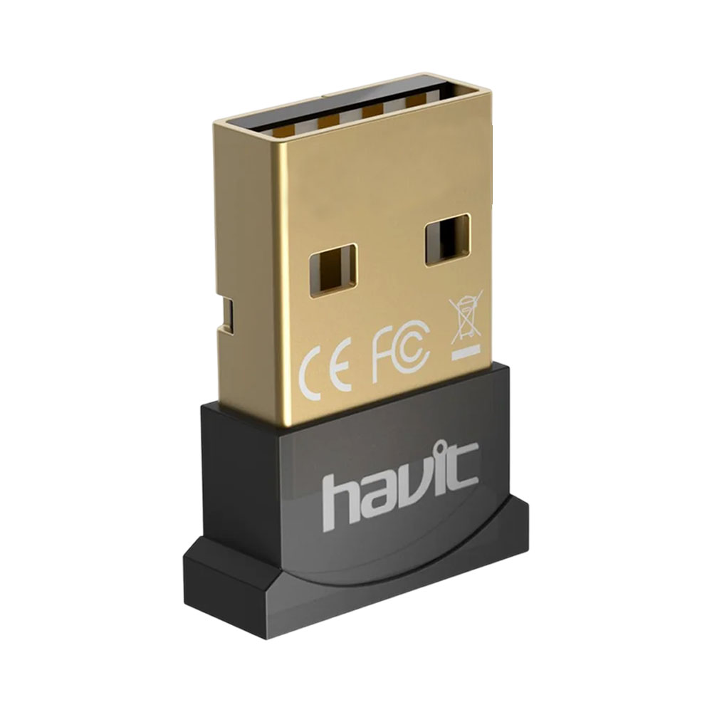Foto do Produto ADAPTADOR USB HAVIT HVBD-888 BLUETOOTH 5.1 NEGRO