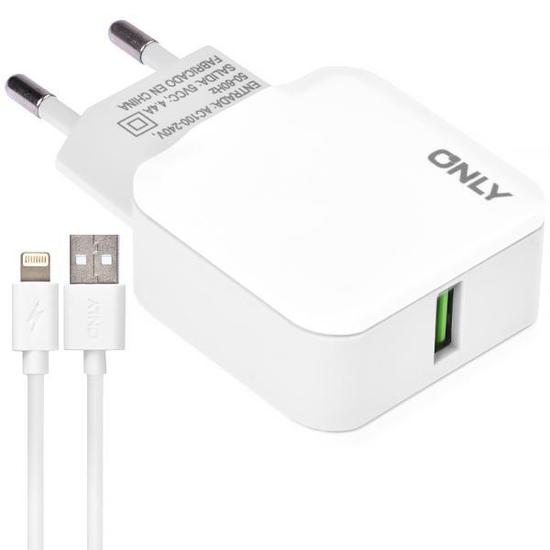 Foto do Produto Carregador Only MOD02 Bivolt - Cabo Lightning