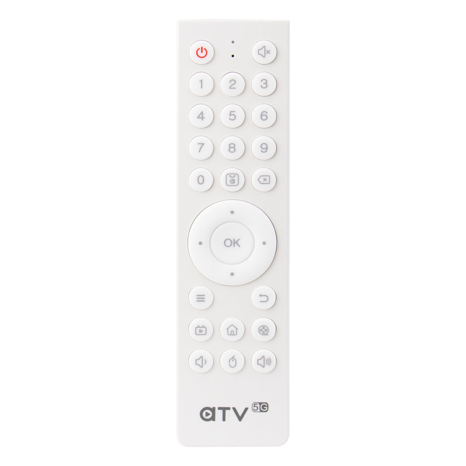 Foto do Produto Controle Remoto Para Receptor ATV - Branco