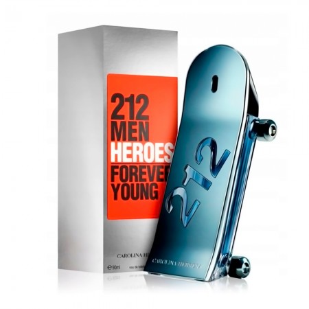 Foto do Produto Perfume Carolina Herrera 212 Men Heroes Forever Young EDT 90ml