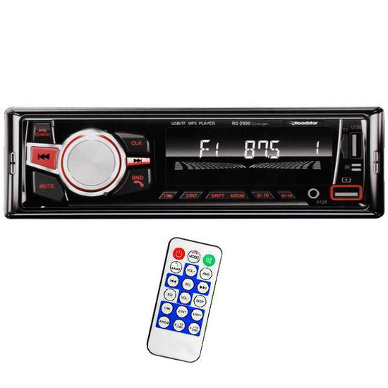 Foto do Produto CD Player Automotivo Roadstar RS-2900 SD / USB / Bluetooth / MP3