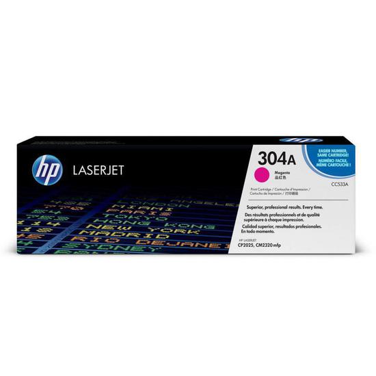 Foto do Produto Toner HP 304A CC533A Magenta