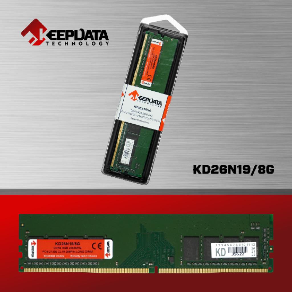 Foto do Produto Memoria Ram KeepData KD26N19/8G DDR4 8GB 2666