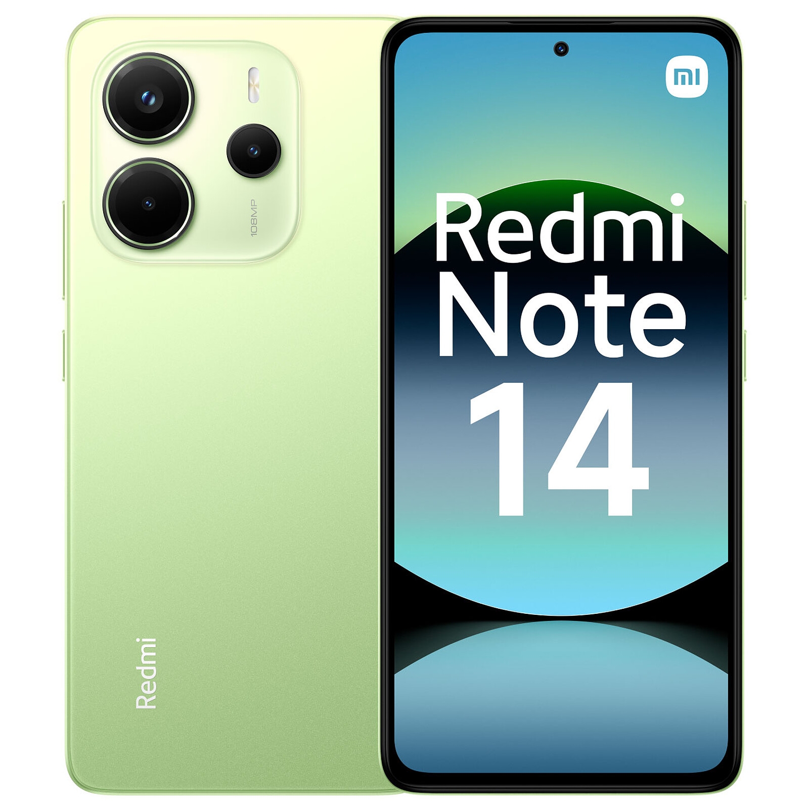 Foto do Produto Celular Xiaomi Redmi Note 14 - 6/128GB - 6.67'' - Dual-Sim - Lime Green