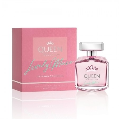 Foto do Produto Perfume Antonio Banderas Queen Seduction Lovely Muse EDT Feminino 50ml