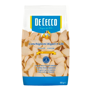 Foto do Produto Macarrão de Cecco Conchiglioni Rigati N126 500G