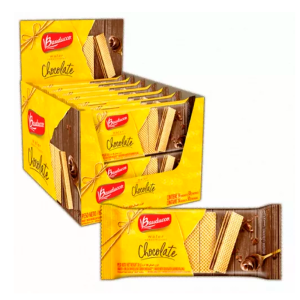 Foto do Produto Biscoito Mini Wafer Bauducco Chocolate Caixa 14X30G