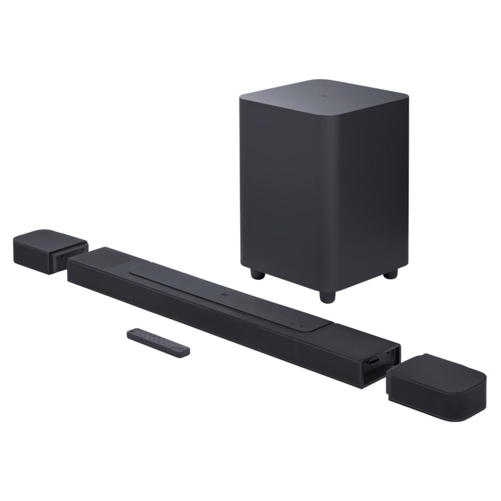 Foto do Produto Soundbar JBL Bar 1000 7.1 Bluetooth / USB / HDMI - Preto