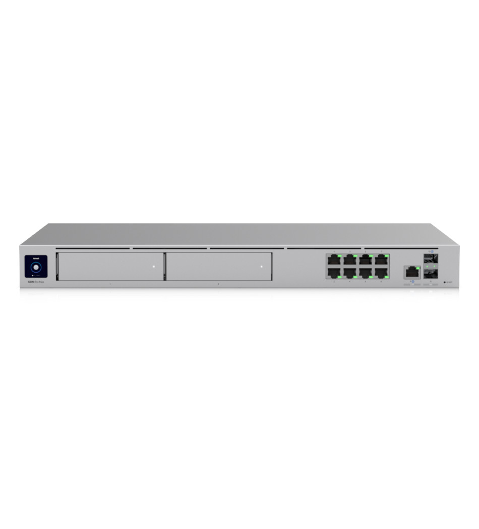 Foto do Produto UI. UDM-PRO-MAX-BR UNIFI DREAM GATEWAY 10G 2000 CLIENTES