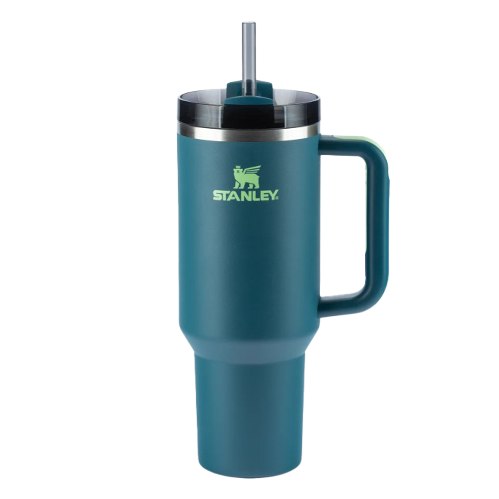 Foto do Produto Copo Térmico Stanley The Flowstate Quencher H2.0 Tumbler 10-10825-501 - 1.18L - Com Canudo - Coastal Teal