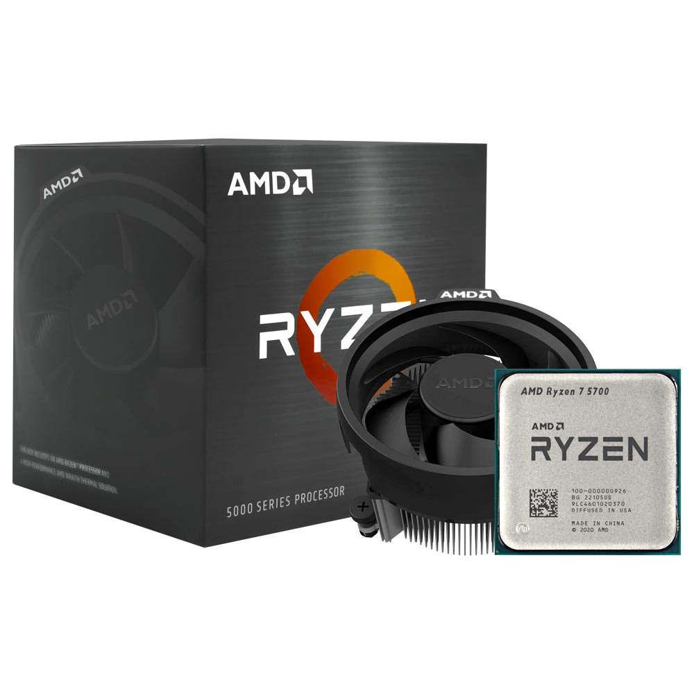 Foto do Produto Processador AMD Ryzen 7 5700 Socket AM4 / 4.6GHz / 20MB