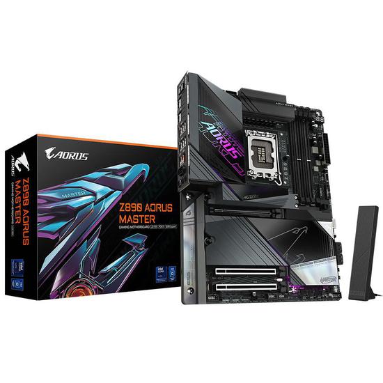 Foto do Produto Placa Mãe Gigabyte Z890 Aorus Master Intel Soquete LGA 1851