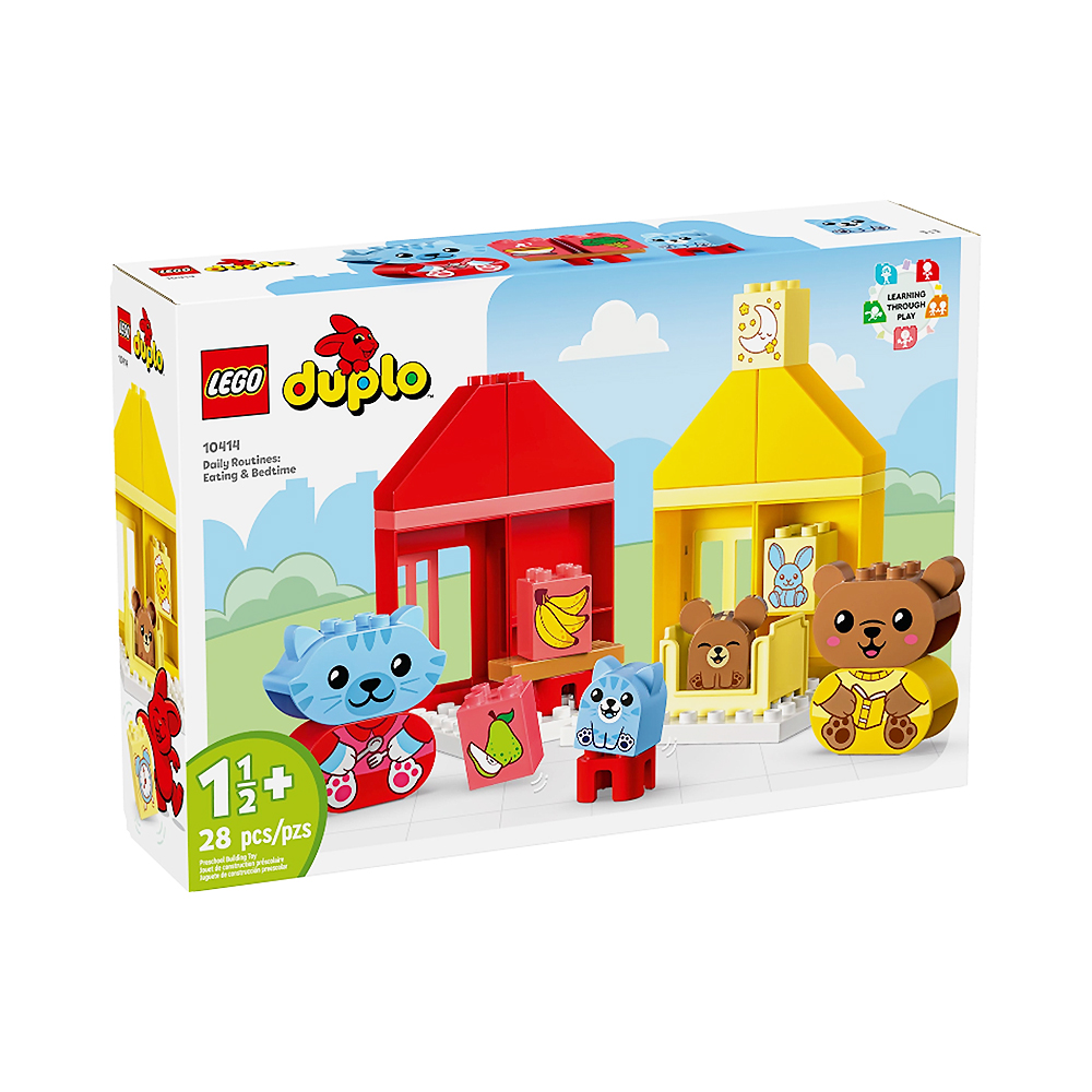 Foto do Produto JUGUETE DE CONSTRUCCIÓN LEGO DUPLO DAILY ROUTINES EATING & BEDTIME 10414 28 PIEZAS