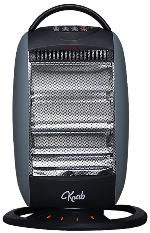 Foto do Produto Aquecedor Eléctrico Krab KBEO1200 Quartzo Oscilante 1200W 110V/60Hz