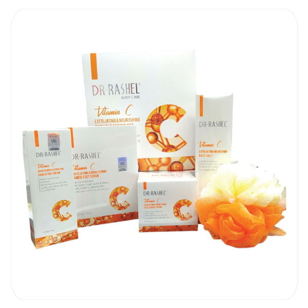 Foto do Produto DR RASHEL BODY CLEANSING SET VITAMIN C 4 PIEZAS