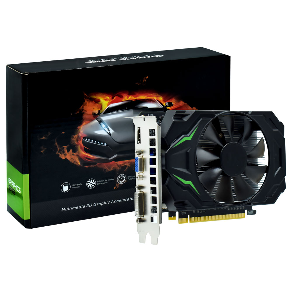 Foto do Produto Placa de Vídeo Star Nvidia 2GB GeForce GT740 DDR5 - GEFORCE-GT740-GRAPHIC