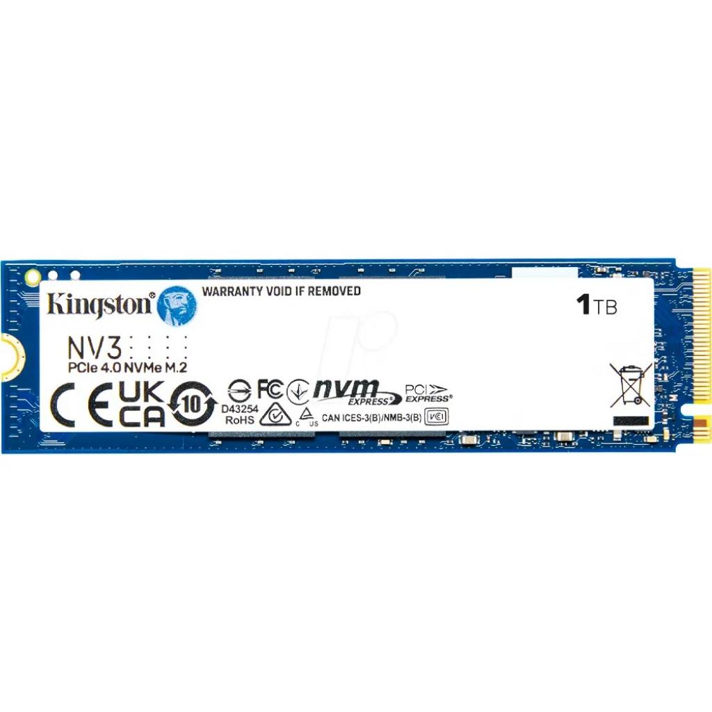 Foto do Produto HD SSD M.2 1TB Kingston SNV3S/1000G NV3 NVME