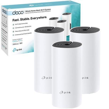 Foto do Produto ROUTER TP-LINK DECO M4 WHOLE-HOME PACK-3 AC1200