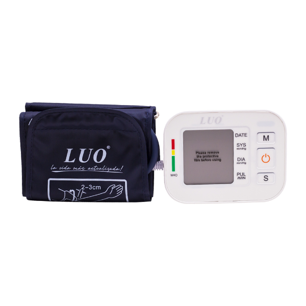 Foto do Produto Medidor de Pressao Digital Luo ZK-B876 Para Braço / Tela LCD - Branco