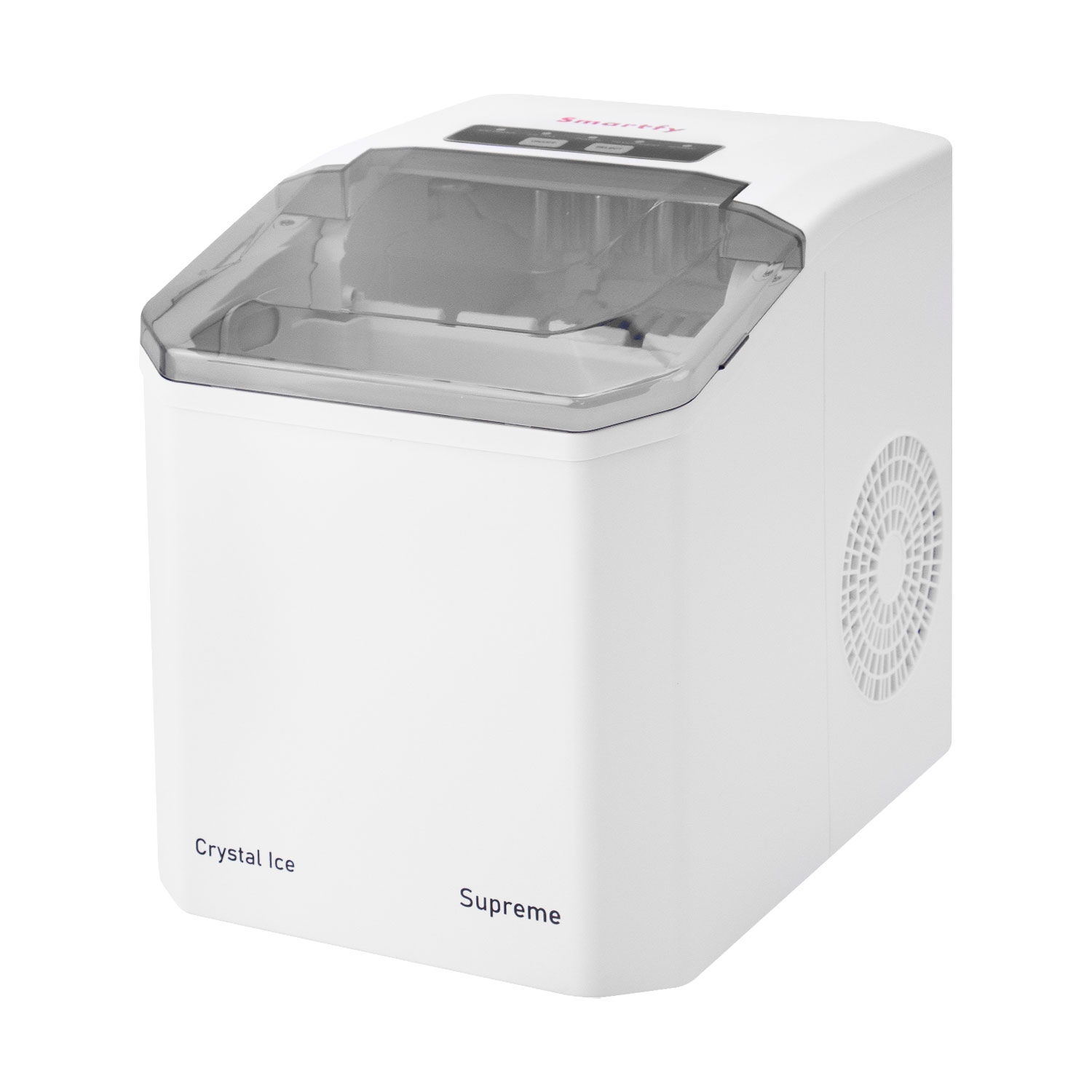 Foto do Produto Máquina de Gelo Smartfy Crystal Ice Supreme MG01W - 85W - 1.5L - 220V 50/60Hz - Branco