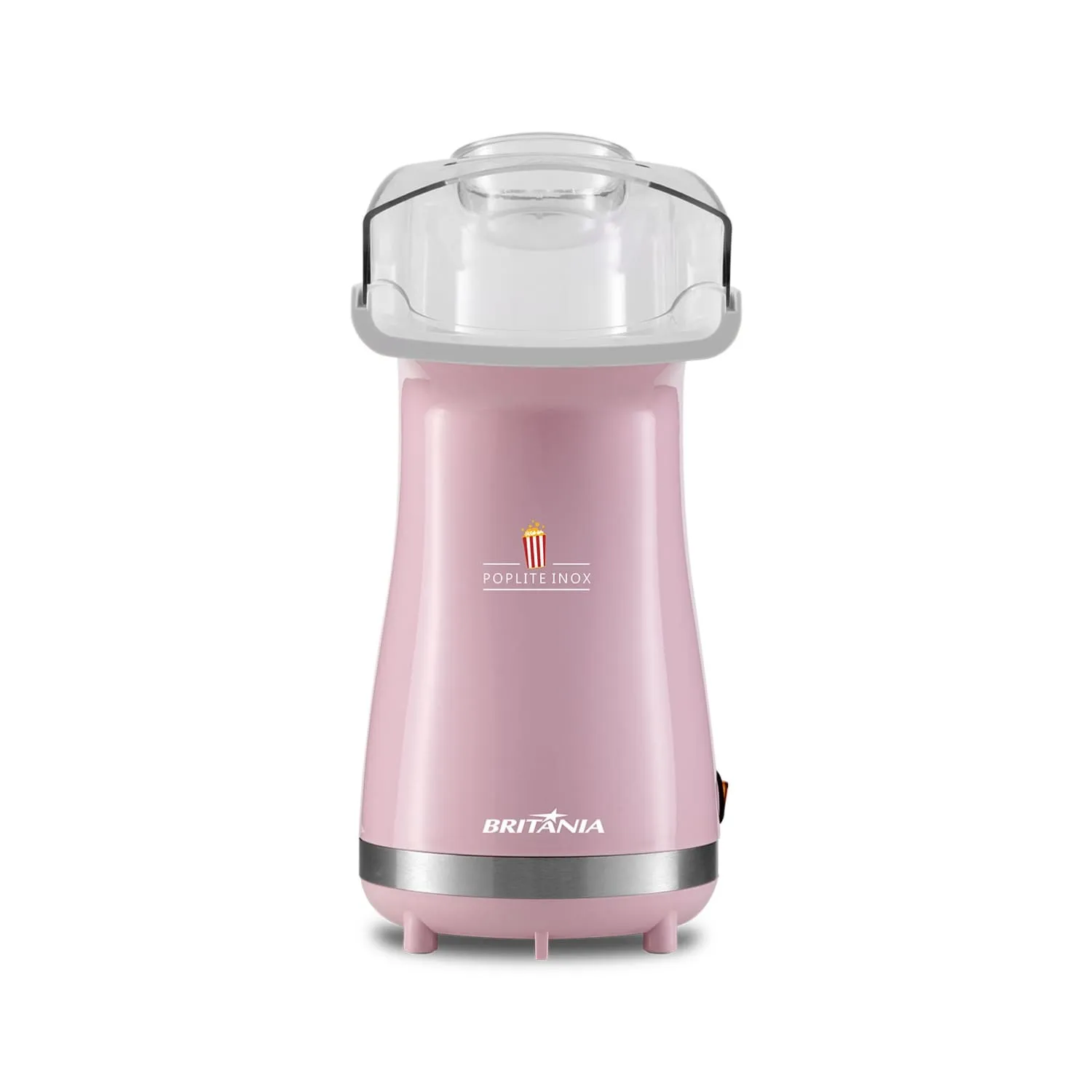 Foto do Produto BRITANIA PIPOQUERA BPI01RS INOX INOX 1200W 220V ROSA