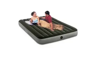 Foto do Produto INTEX COLCHON 64108 INFLABLE 1.37X1.91X25CM 2PERS. VERDE