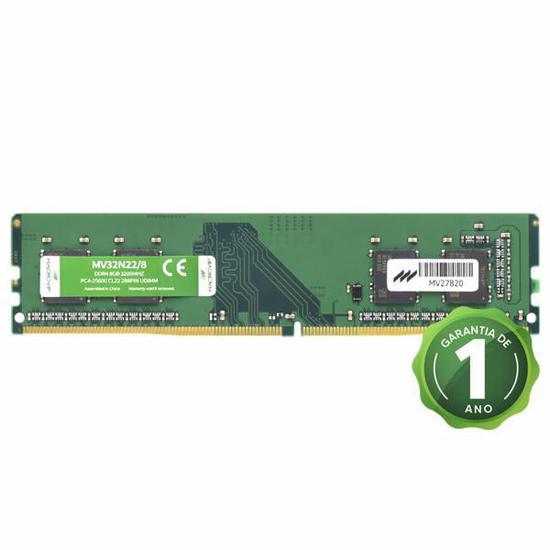 Foto do Produto Memória Macrovip DDR4 8GB 3200MHz MV32N22/8