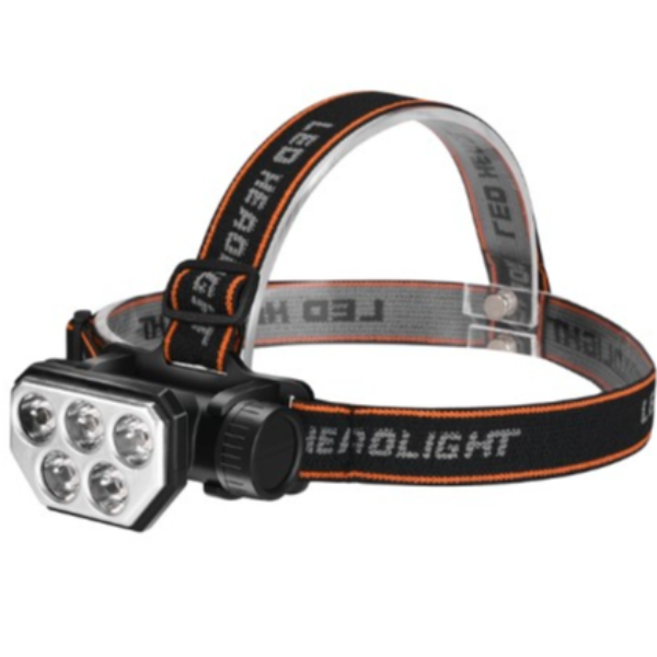 Foto do Produto Lanterna Led Para Cabeça SQ-815-2 S1904 / 5V / Recarregavel - Preto