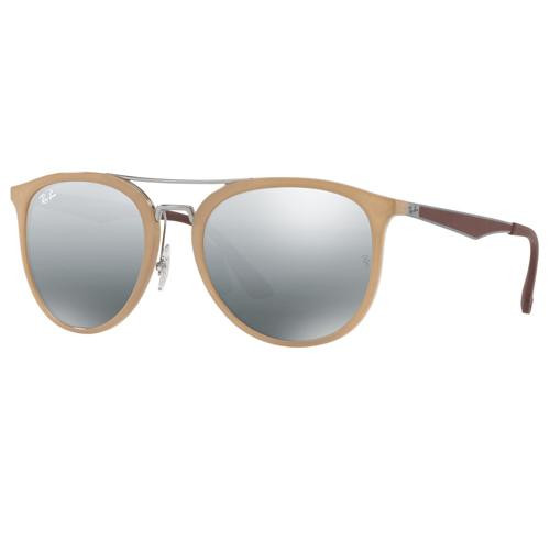 Foto do Produto Óculos de Sol Ray-Ban RB4285 6166/88, Unissex, Tamanho 55-20-145 3N, Metal - Marrom