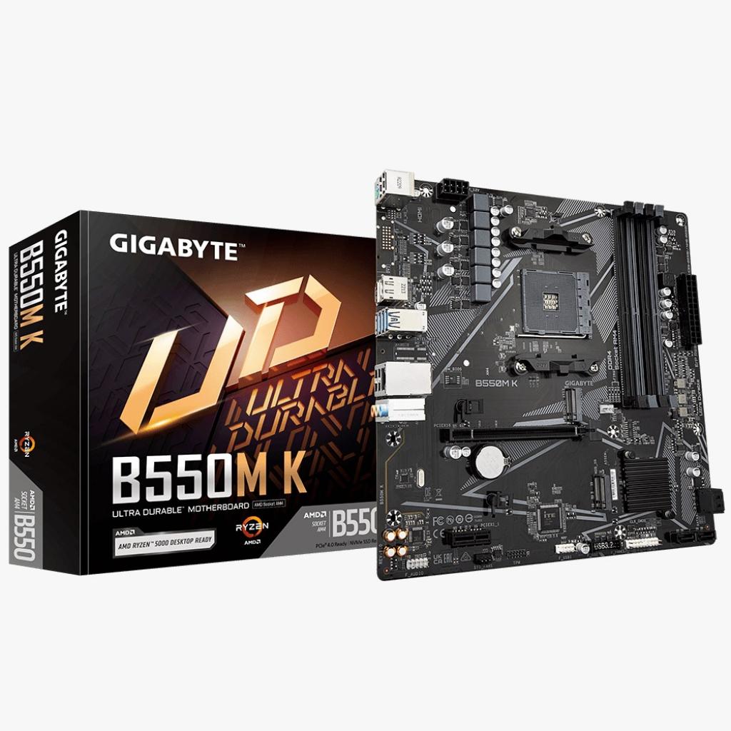 Foto do Produto Placa Mae AMD (AM4) Gigabyte B550M K
