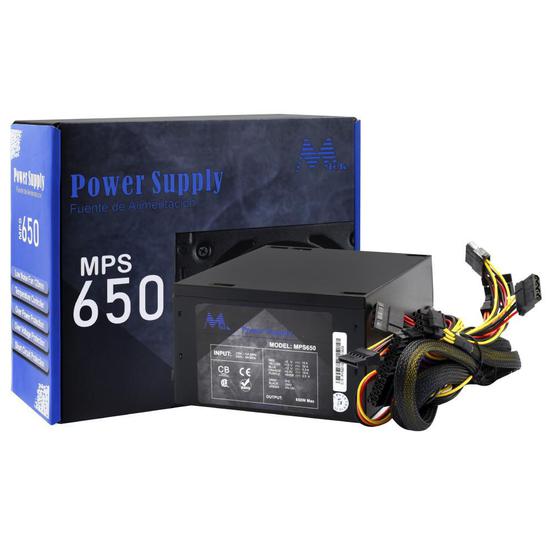 Foto do Produto Fonte Mtek ATX MPS650 650W