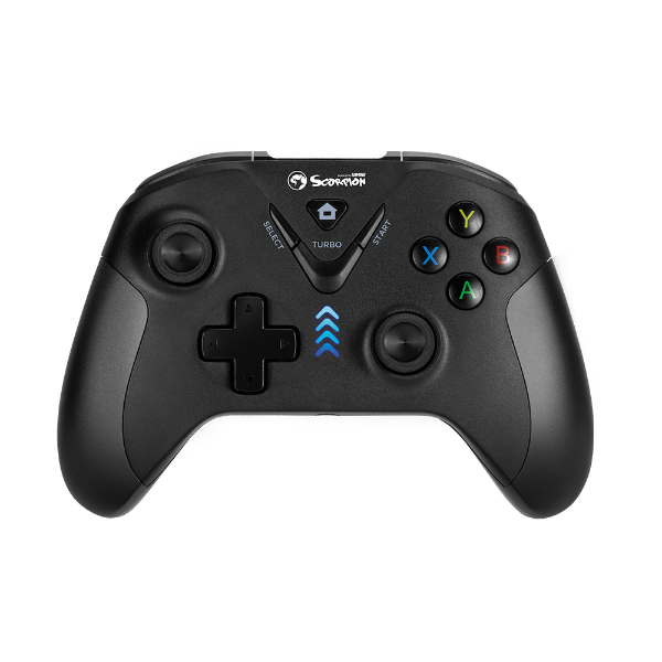 Foto do Produto Controle Marvo Scorpion GT-019 Com Fio Para PS3 / PC - Preto