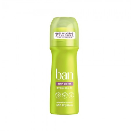 Foto do Produto Desodorante Antitranspirante Ban Satin Breeze RollOn 103ml