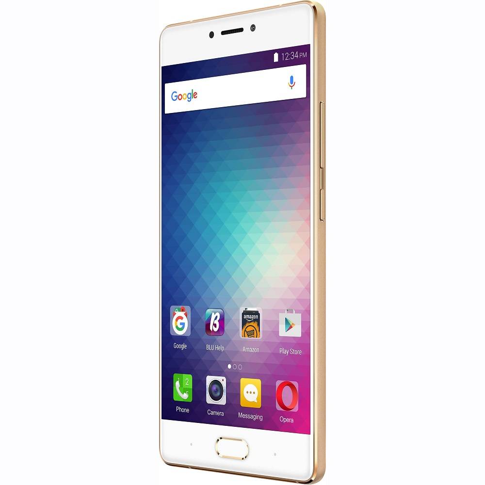 Foto do Produto Celular Blu Pure XR 5.5" 64GB Dourado Dual LTE