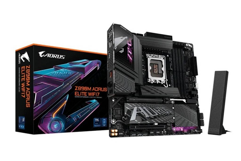 Foto do Produto Placa Mae Intel (1851) Gigabyte Z890M Aorus Elite Wifi7 DDR5