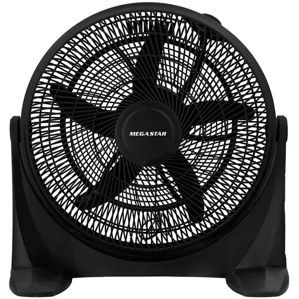 Foto do Produto Ventilador MegaStar FAN2020A 20" 5 Pás 120 watts 220V ~ 50/60 Hz - Preto