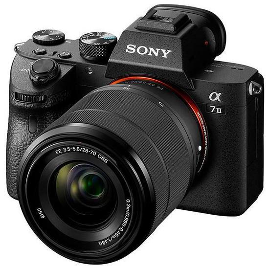Foto do Produto Câmera Digital Sony A7 III 24.2MP 3.0" + Lente FE 28-70MM OSS