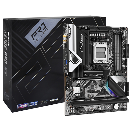 Foto do Produto Placa Mãe Asrock X670E Pro RS AMD Soquete AM5
