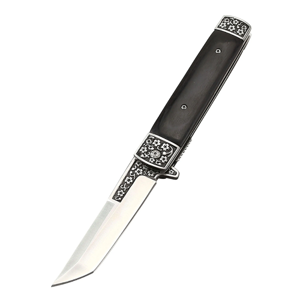 Foto do Produto Tatico Canivete NF6611 De 22.5CM - Preto