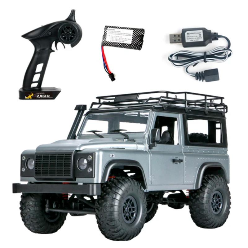Foto do Produto CARRO CONTROLE 1/12 RC LAND ROVER DEFENDER GREY mn-99s