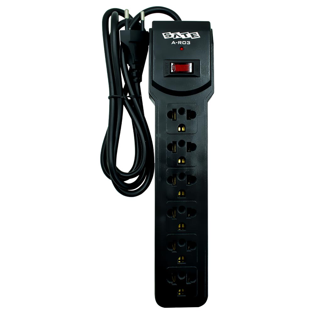 Foto do Produto Filtro de Linha Satellite A-R03 6 Tomadas