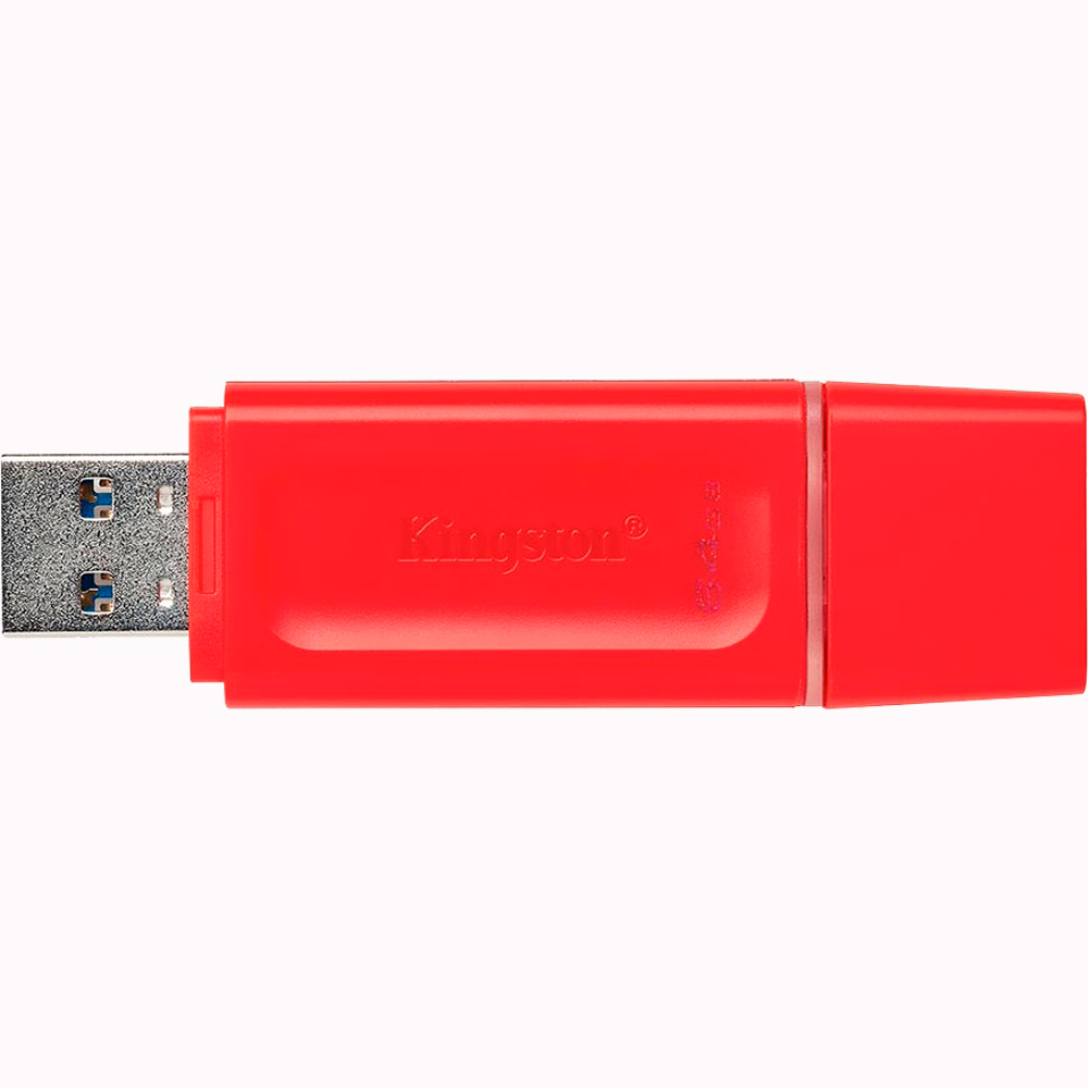 Foto do Produto Pendrive Kingston DataTraveler Exodia 64GB USB 3.2 GEN 1 - Vermelho KC-U2G64-7GR