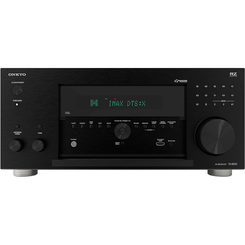 Foto do Produto Receiver Onkyo TX-RZ70BMDC 11.2 Canais Bluetooth Wi-Fi