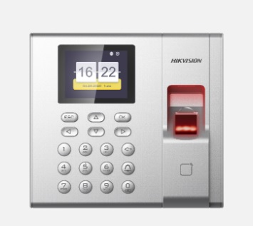 Foto do Produto HIKVISION LEITOR BIOMETRICO DIGITAL K1T8003MF (CARTÃO PONTO)