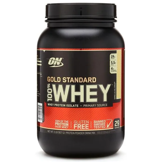 Foto do Produto Whey Optimum Nutrition Gold Standard Vanilla Ice Cream 907G