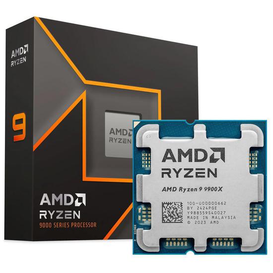 Foto do Produto Processador AMD Ryzen 9 9900X 4.4GHz AM5 76MB