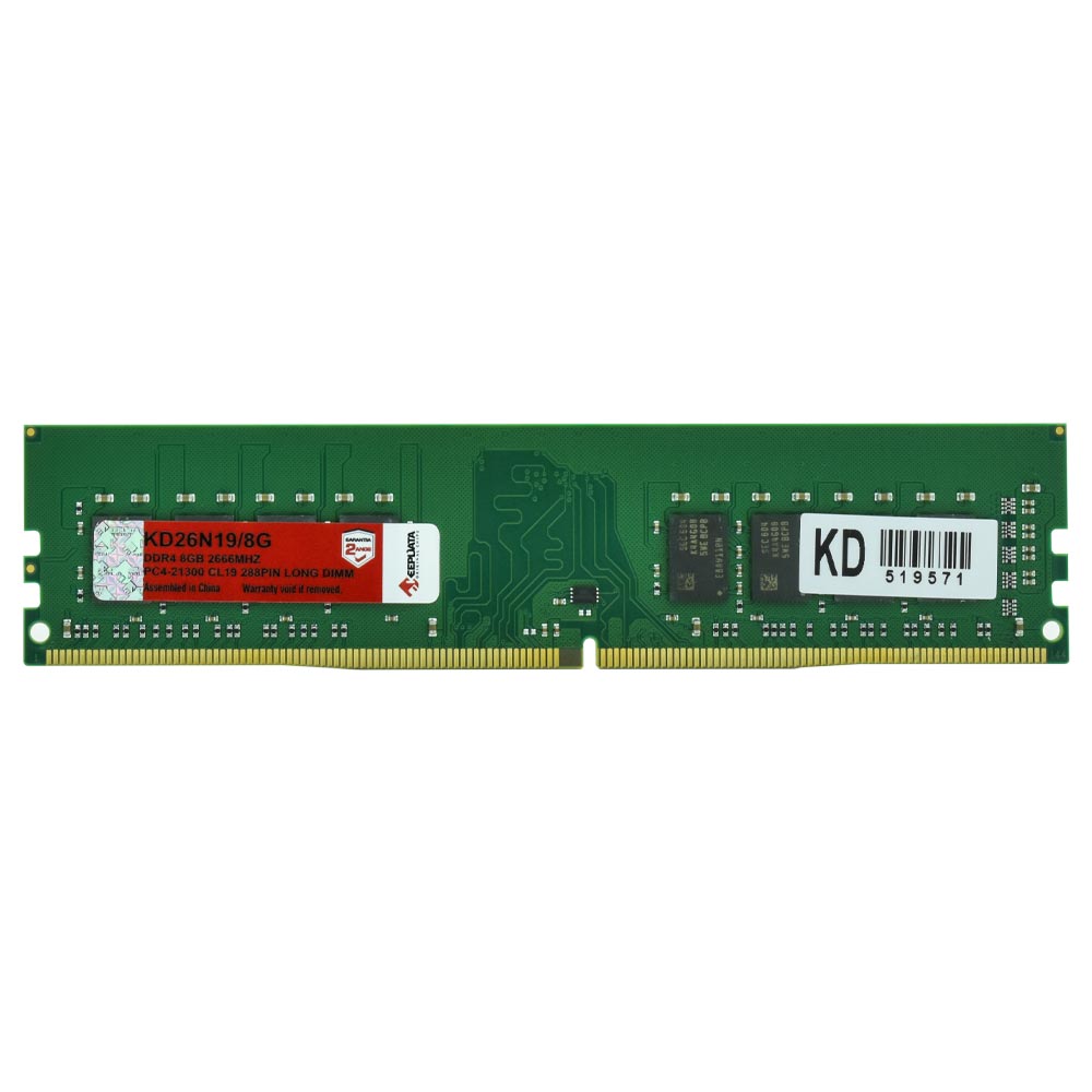 Foto do Produto Memoria RAM Keepdata DDR4 8GB 2666MHz - KD26N19/8G